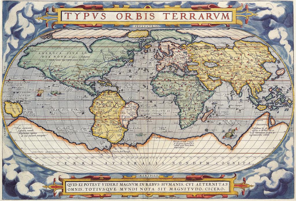 Ortelius World Map 