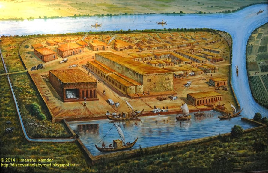 this-is-a-rendering-of-what-the-city-of-harappan-might-have-looked-like