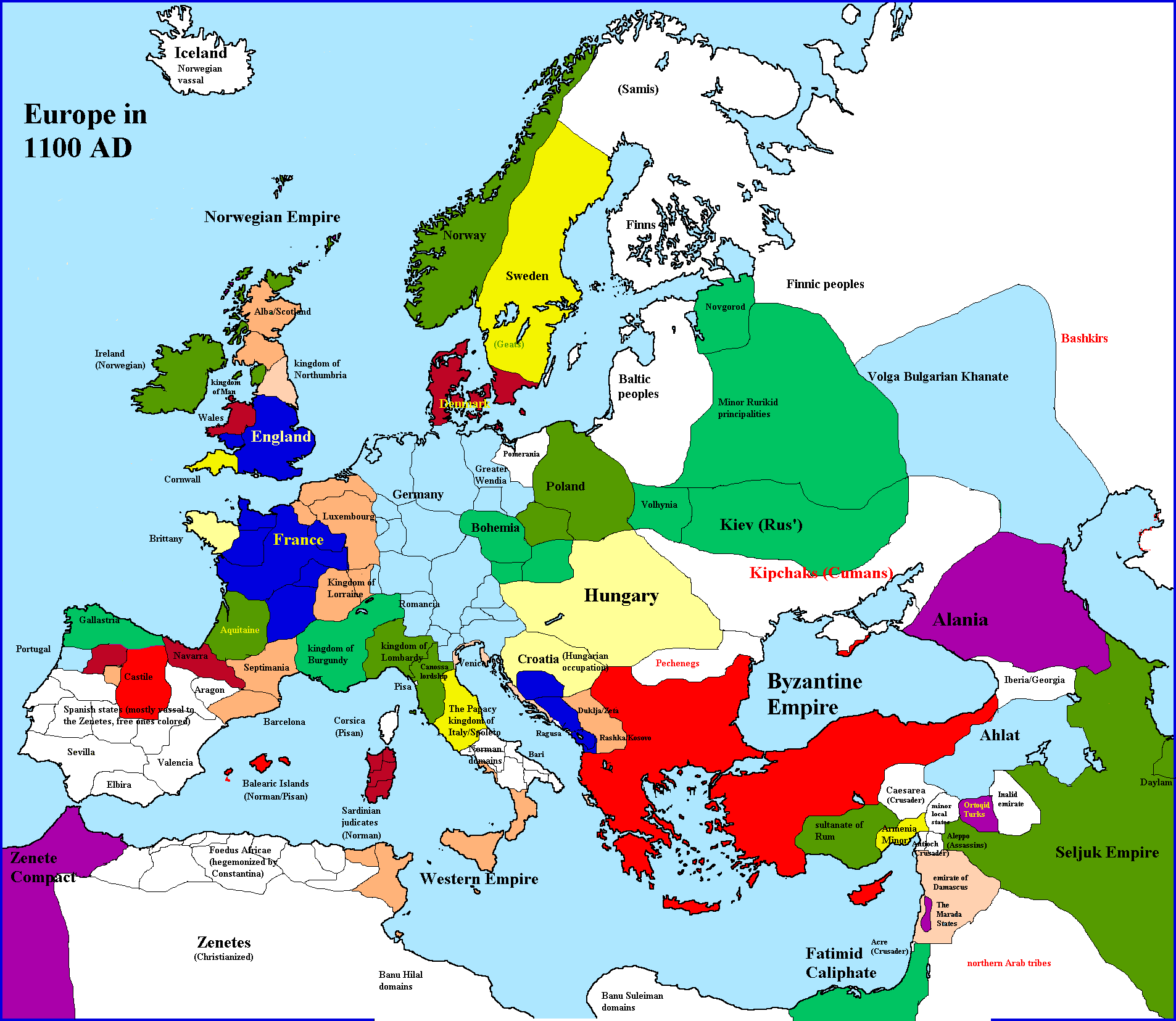 In 1100 AD