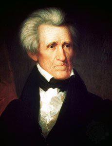 Election of Andrew Jackson as president