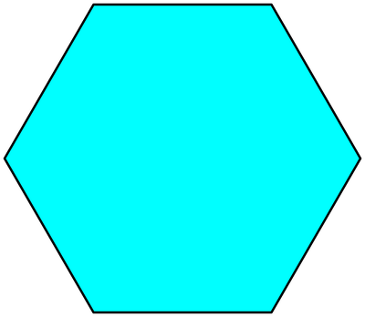 This is a hexagon