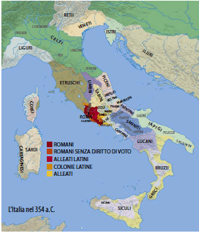 343-341 A.C, Primera Guerra Samnita.