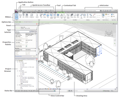 Revit 2008 Revit User Interface