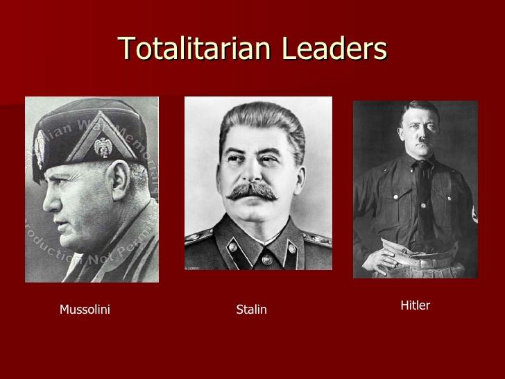 totalitarianism leaders