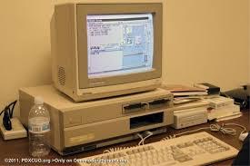 This computer was really old here it is in someones house.