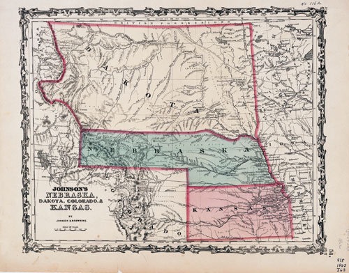 Kansas becomes a state 1861