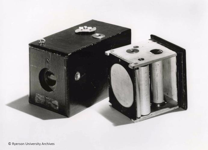 Kodak camera in 1888.