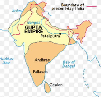 This Picture Is About The Gupta Empire.