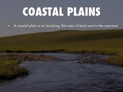 coastal plains landforms