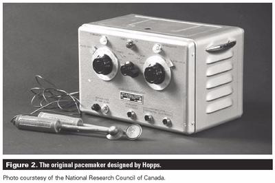 The first pacemaker invented by Paul Zoll